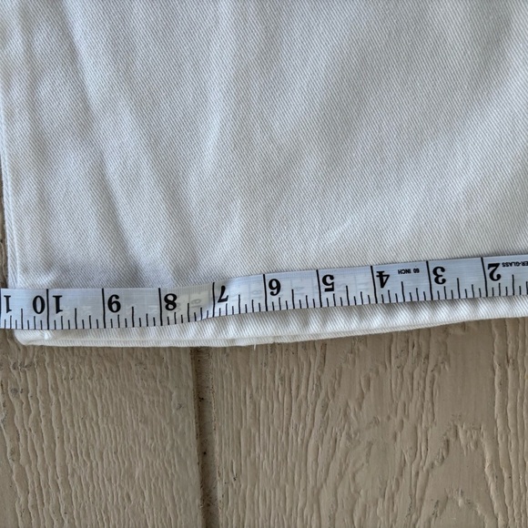 Women's Off-White Cargo Ankle Jeans - Picture 11 of 15